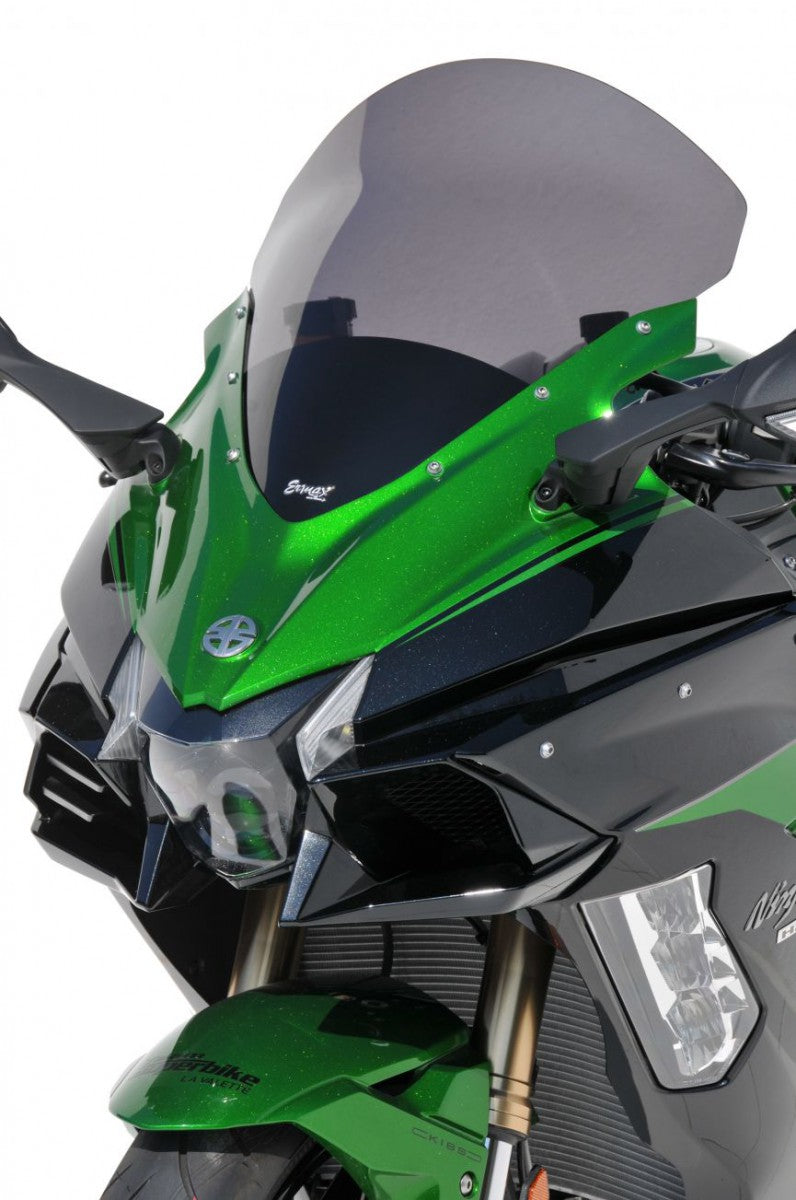 Ermax High Screen (47cm) Ninja H2 SX 19-21 Light Black