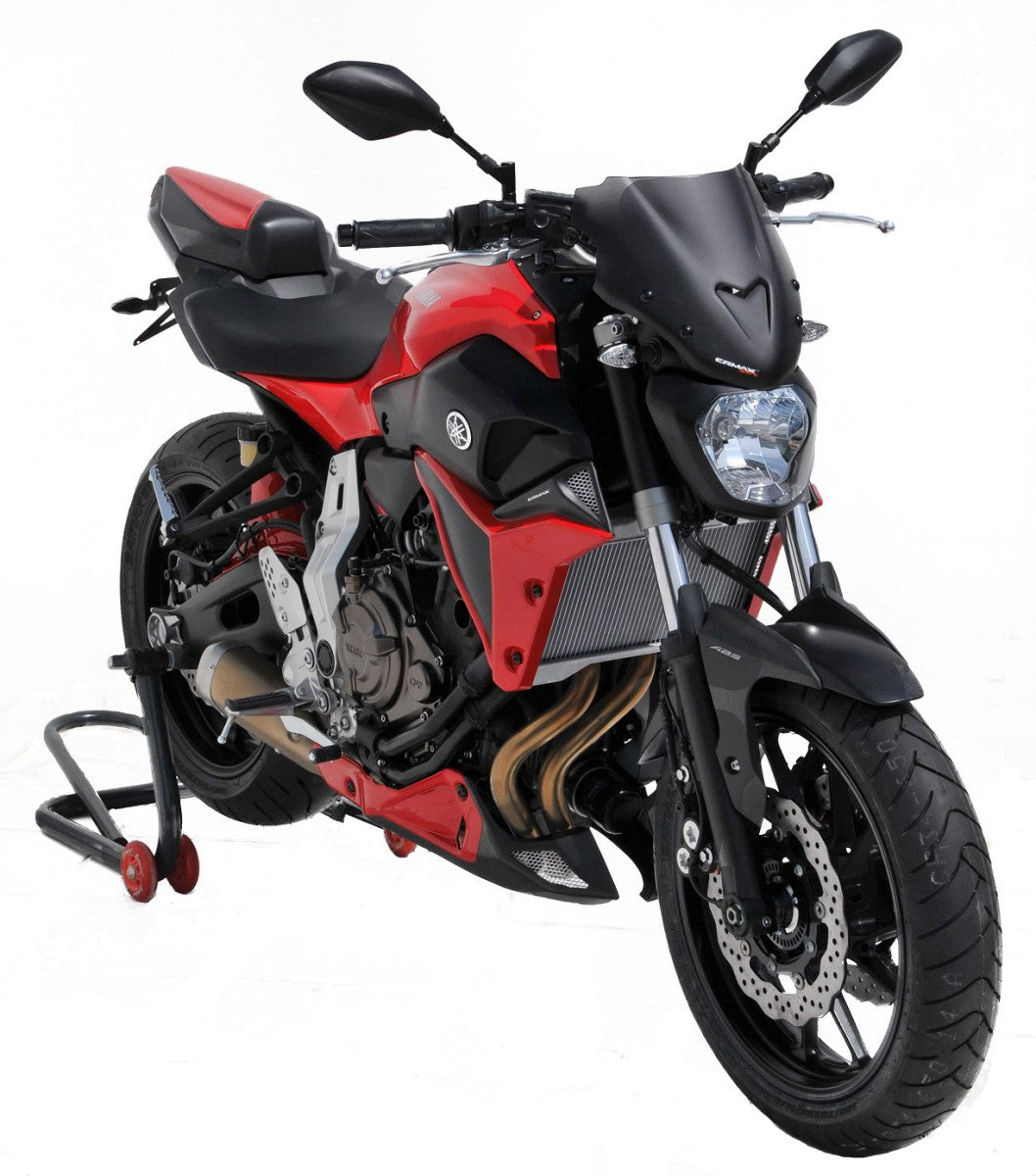 Ermax Nose Screen Sport MT-07 14-17 Dark Black