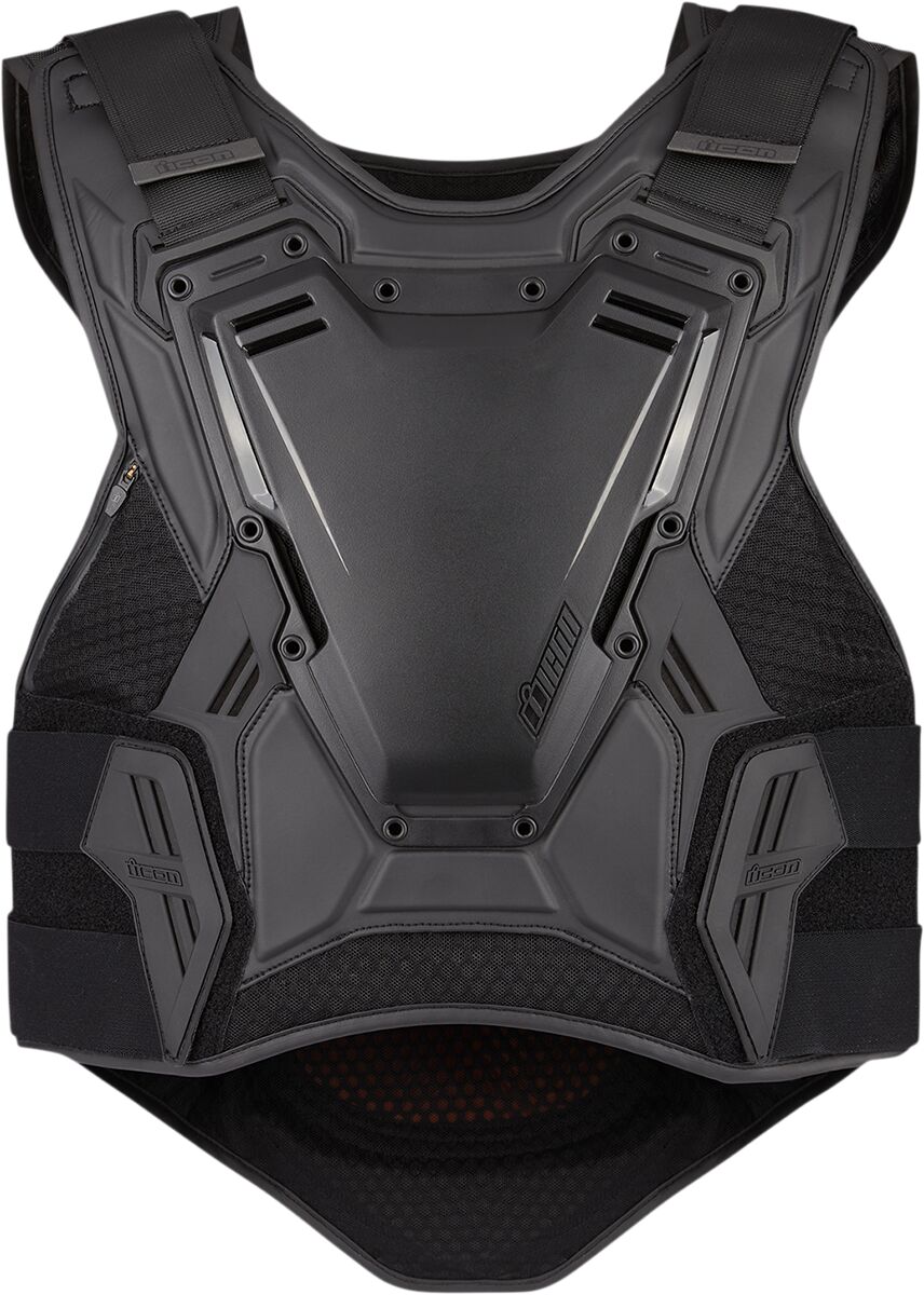 Brystbeskyttere, Field Armor 3 Vest Black Stealth — Icon