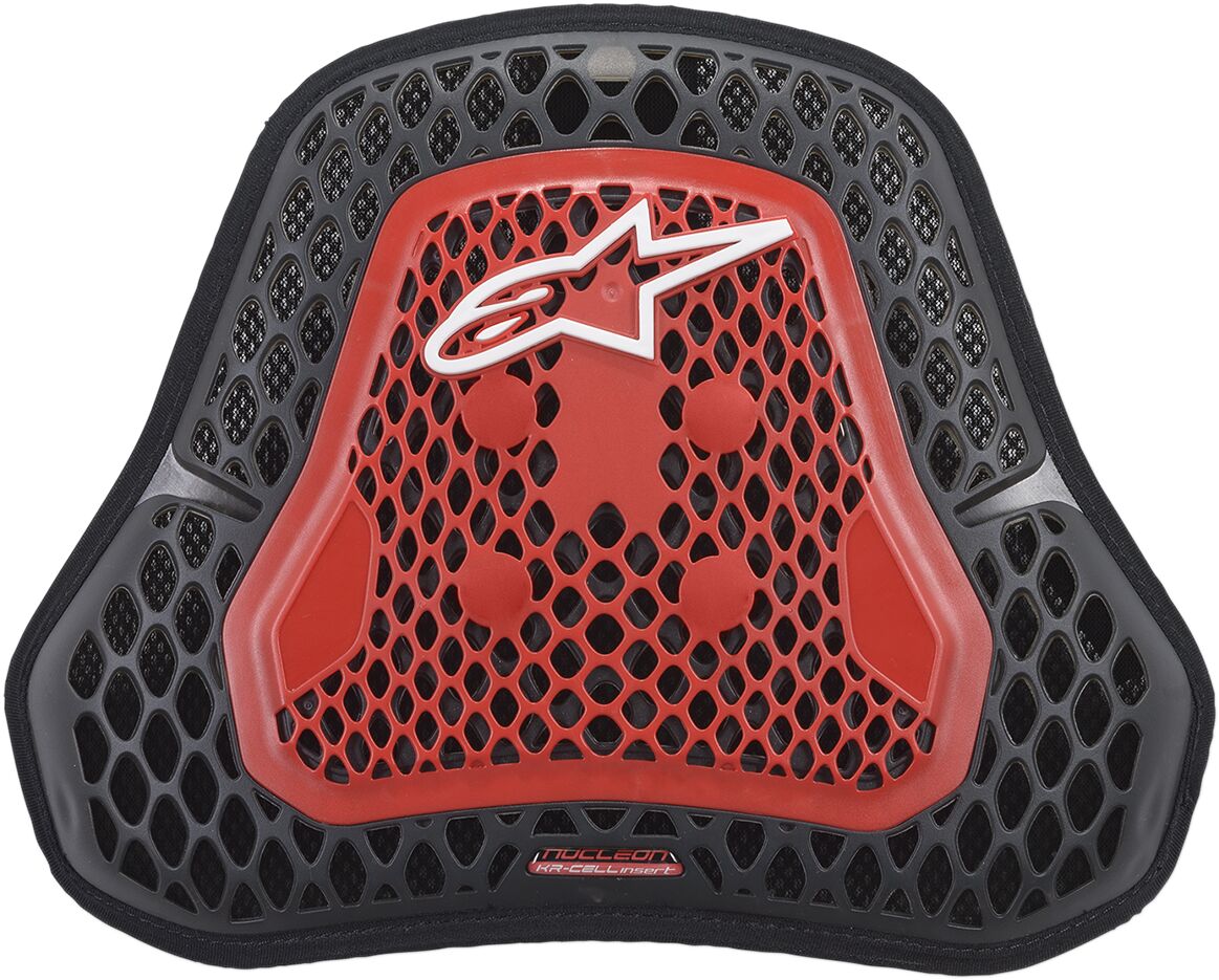 Brystbeskyttere, Nucleon KR-Cell CiR Chest Protector Black Red — Alpinestars