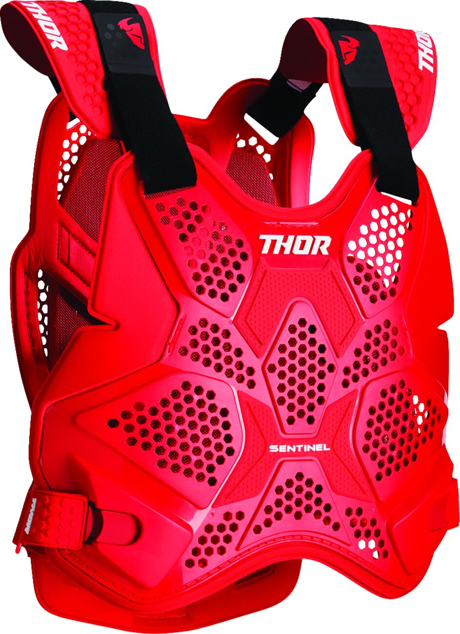 Brystbeskyttere, Sentinel Pro Guard Black Red — Thor