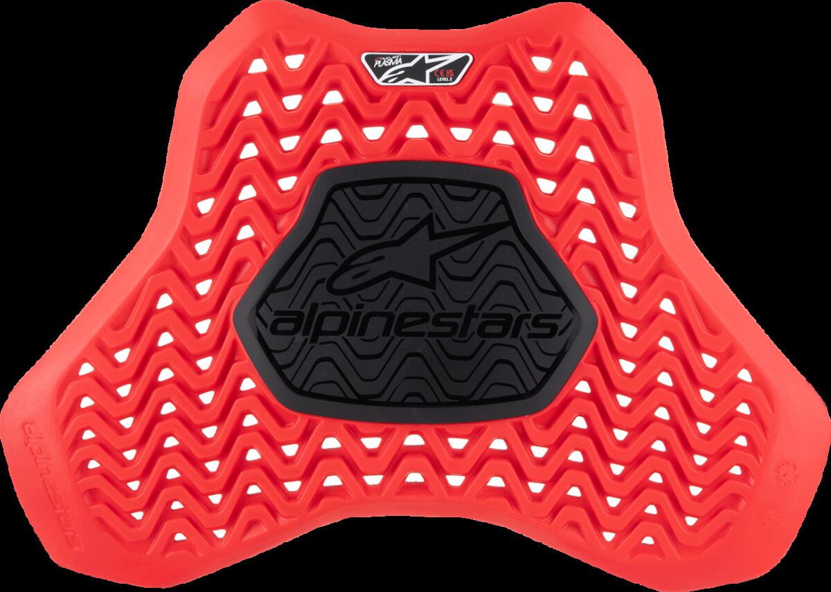 Brystbeskyttere, Nucleon Plasma Racing Chest Protector Black Red — Alpinestars