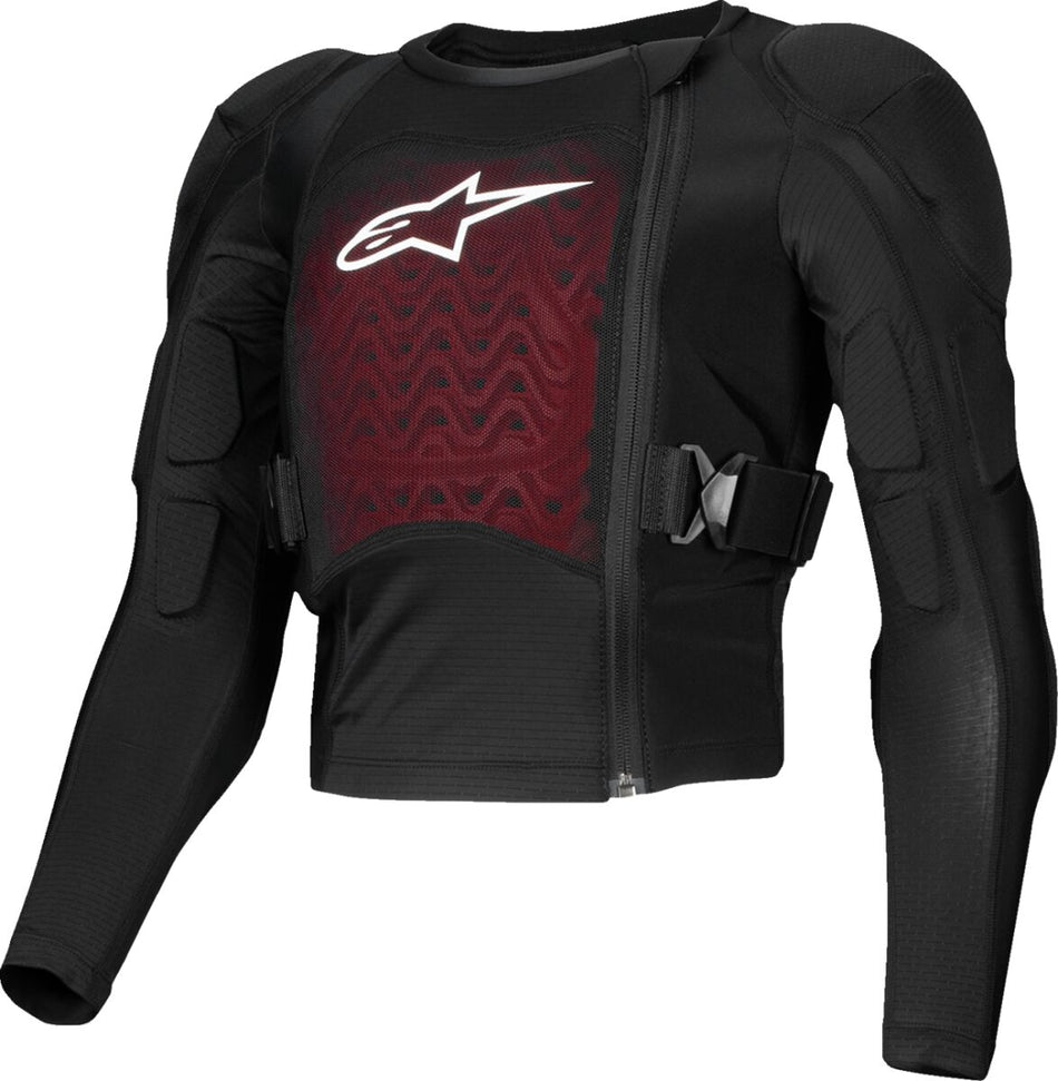 Brystbeskyttere, Youth Bionic Plasma LT Jacket Black White — Alpinestars
