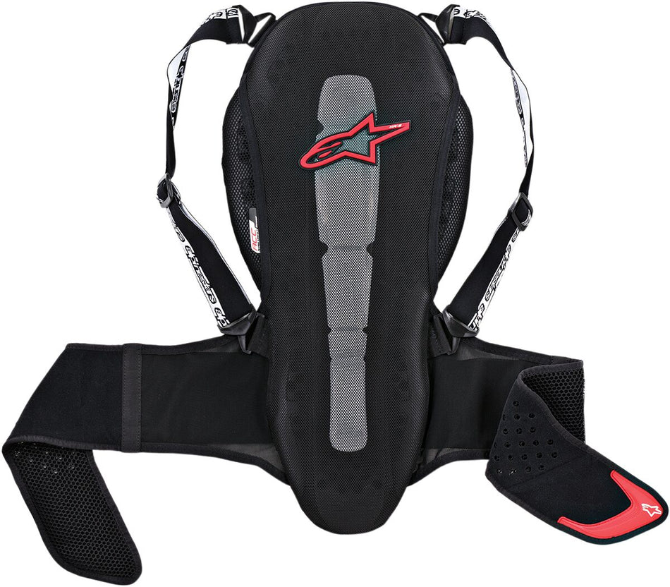 Ryggbeskyttere, Nucleon KR-2 Back Protector Black Gray Red — Alpinestars