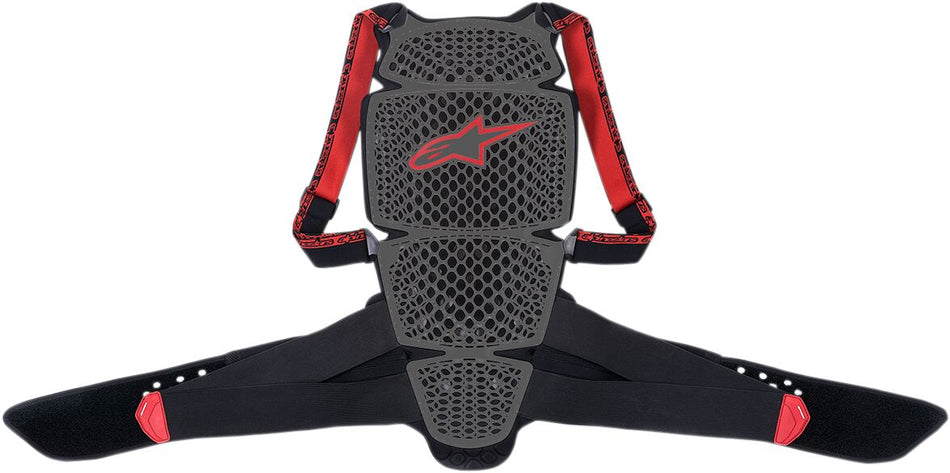 Ryggbeskyttere, Nucleon KR-Cell Back Protector Black Red — Alpinestars