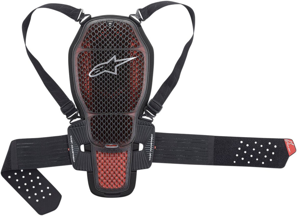 Ryggbeskyttere, Nucleon KR-1 Cell Back Protector Black Red Smoke — Alpinestars