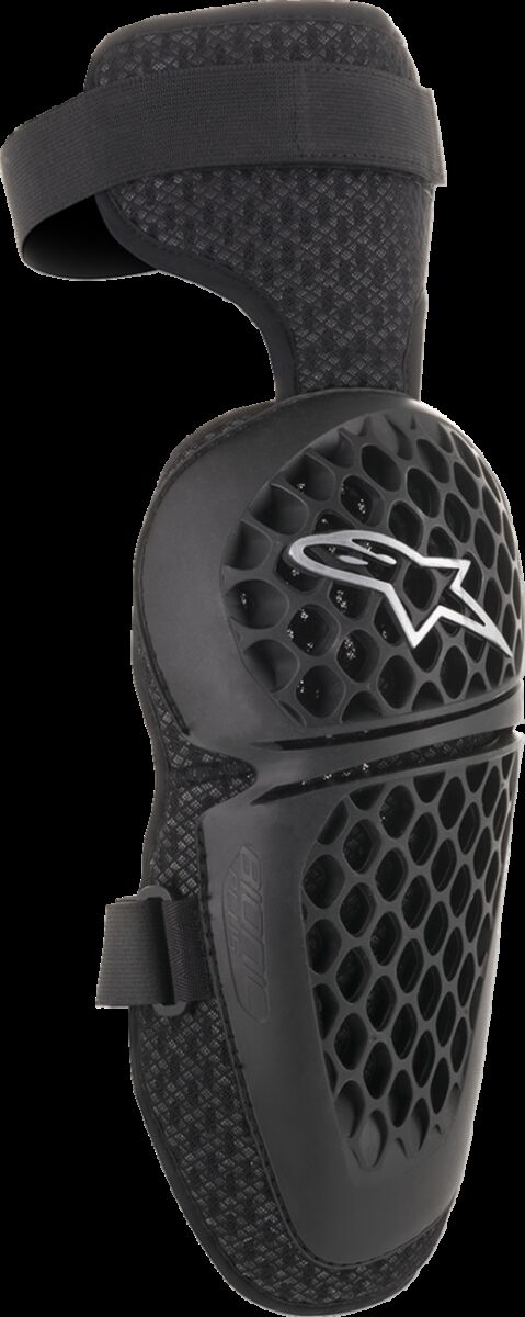 Knebeskyttere, Youth Bionic Plus Knee Protectors Black — Alpinestars