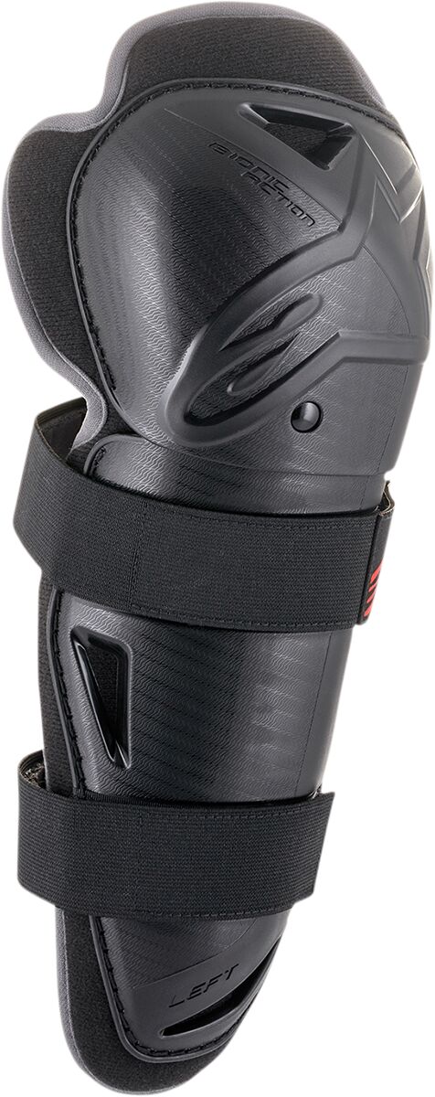 Knebeskyttere, Bionic Action Knee Protectors Black — Alpinestars