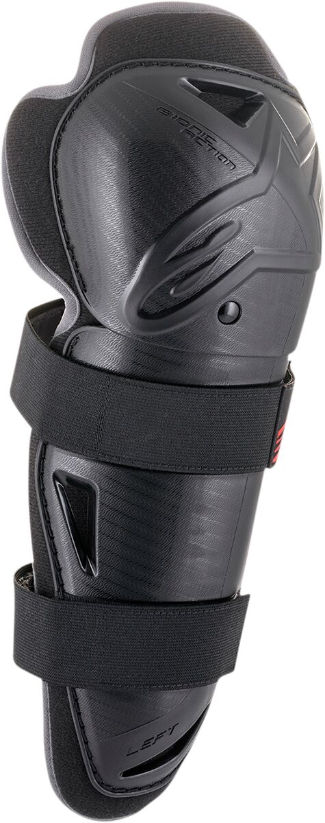 Knebeskyttere, Youth Bionic Action Knee Protector Black — Alpinestars