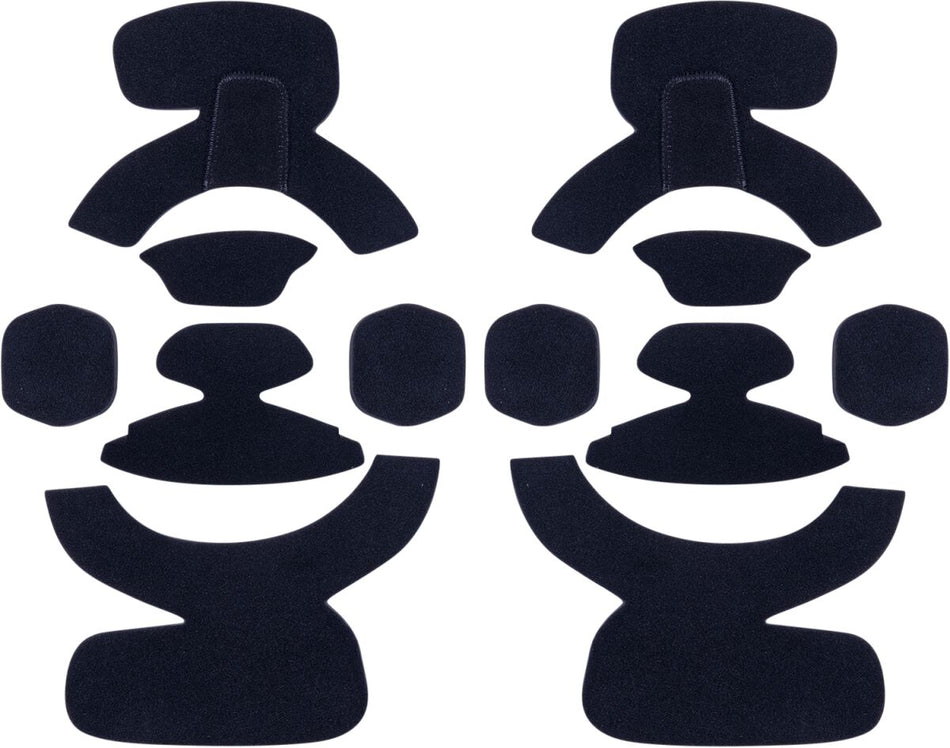 Knebeskyttere, RK-10 PLASMA Frame Padding Replacement Set Black — Alpinestars