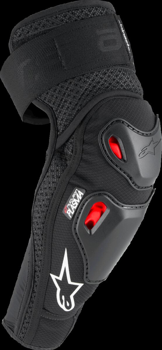 Albue- og armbeskyttere, Bionic Pro Plasma Elbow Protectors Black Red White — Alpinestars