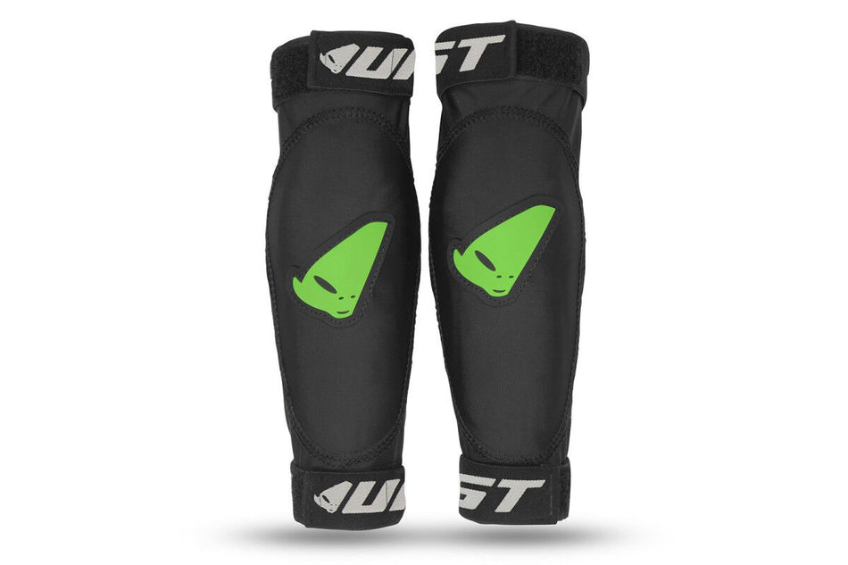 Albue- og armbeskyttere, Youth Spartan Elbow Guards Black Green — UFO