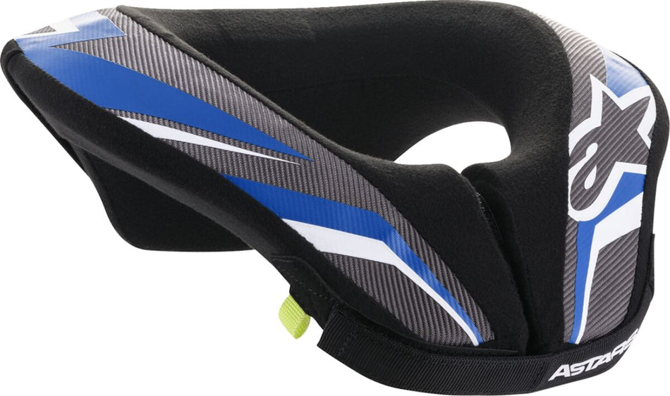 Nakkebeskyttere, Youth Sequence Neck Roll Anthracite Black Blue — Alpinestars