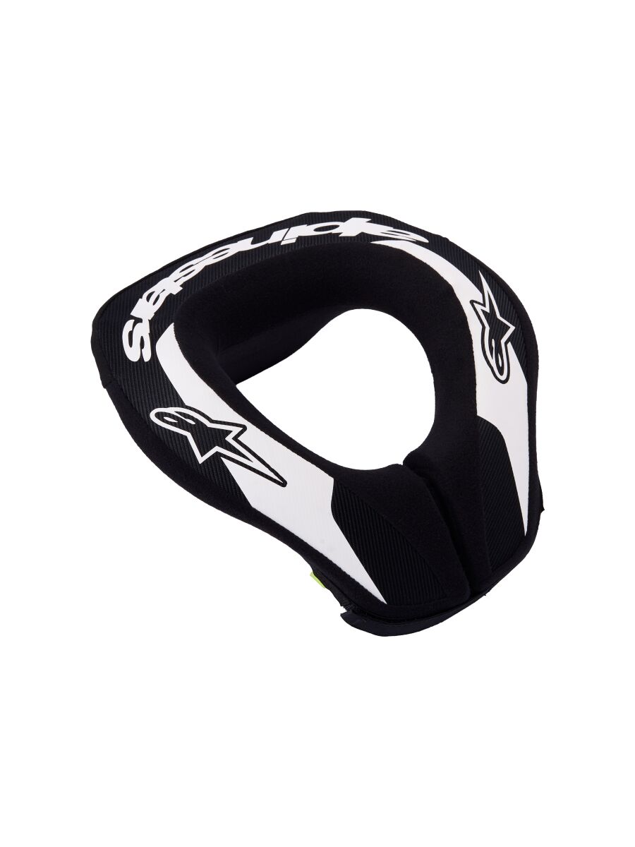 Nakkebeskyttere, Youth Sequence Neckroll Black White — Alpinestars