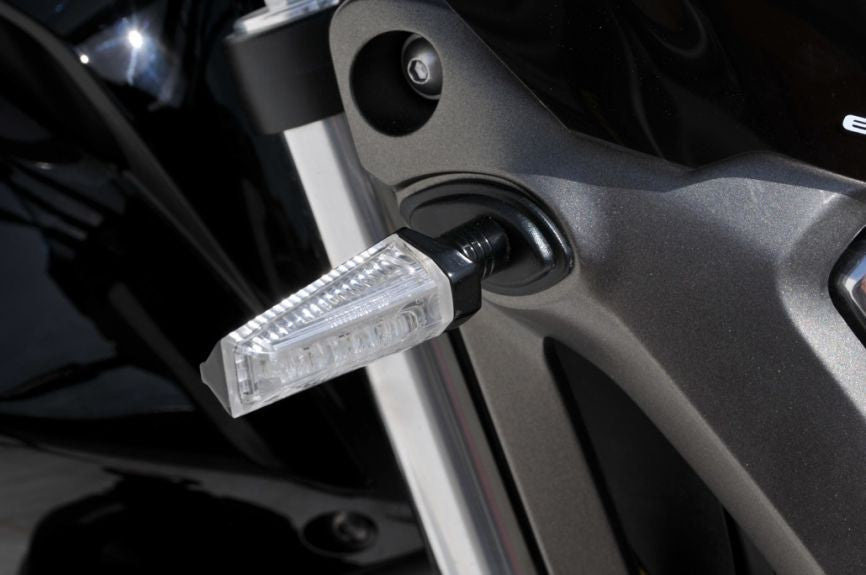 Ermax Ishon indy spacer (blinkers adapter )FOR honda black