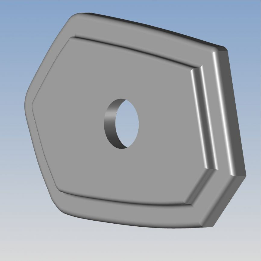 Ermax Iszr indy spacer (blinkers adapter + 2 rondelles diam 8 LL )FOR Z 750 R 11/