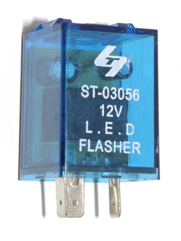 Ermax CENT2 blue turn signal flasher relay FOR led/bulb indicators