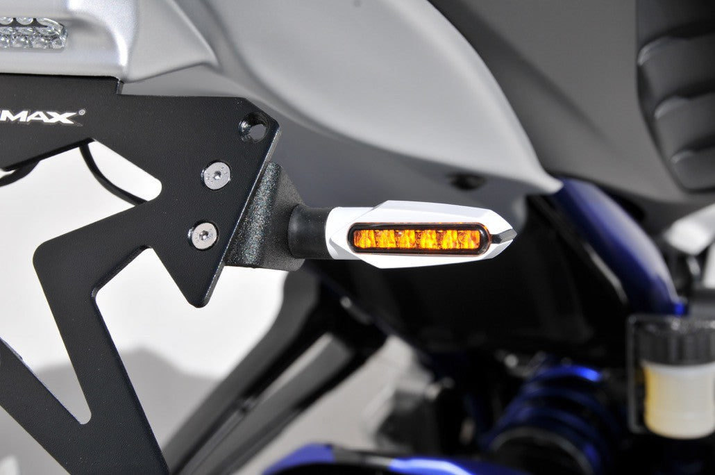 Ermax Mini blinklys sett nr45 barre black LED S