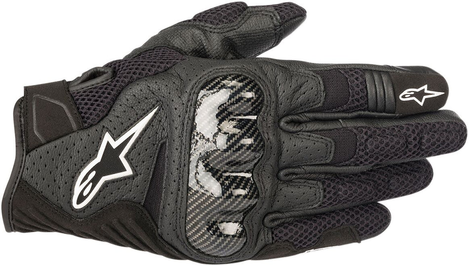 Hansker gate sport, SMX-1 Air Carbon V2 Gloves Black — Alpinestars