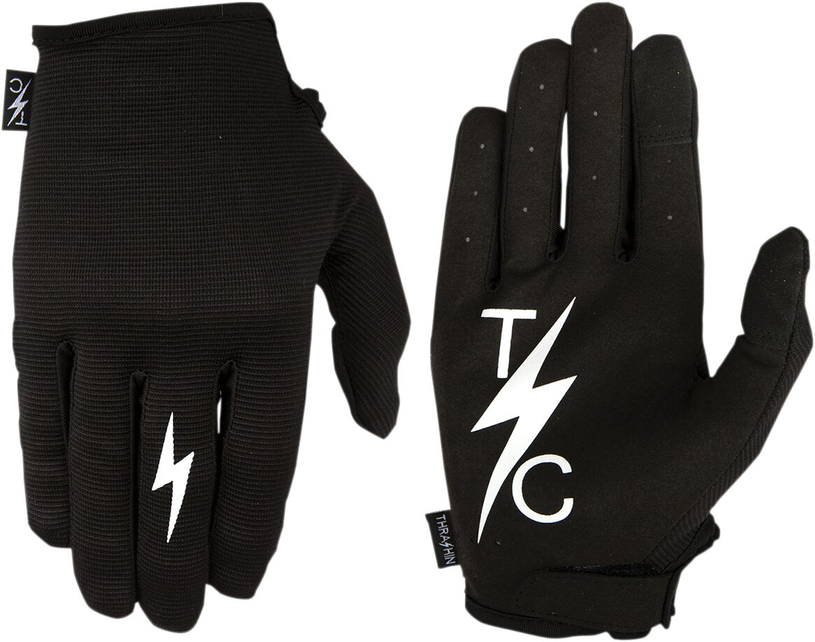 Hansker gate sport, Stealth V2 Gloves Black White — Thrashin Supply