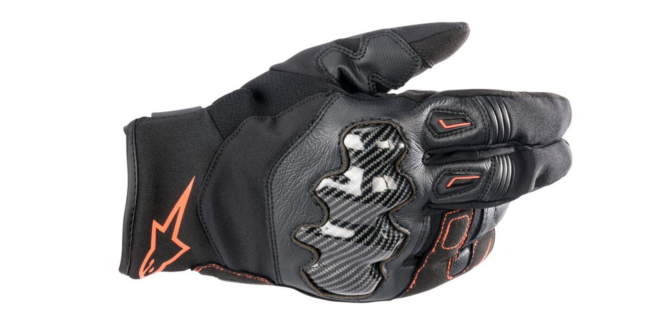 Hansker gate sport, SMX-1 Drystar Gloves Black Red — Alpinestars