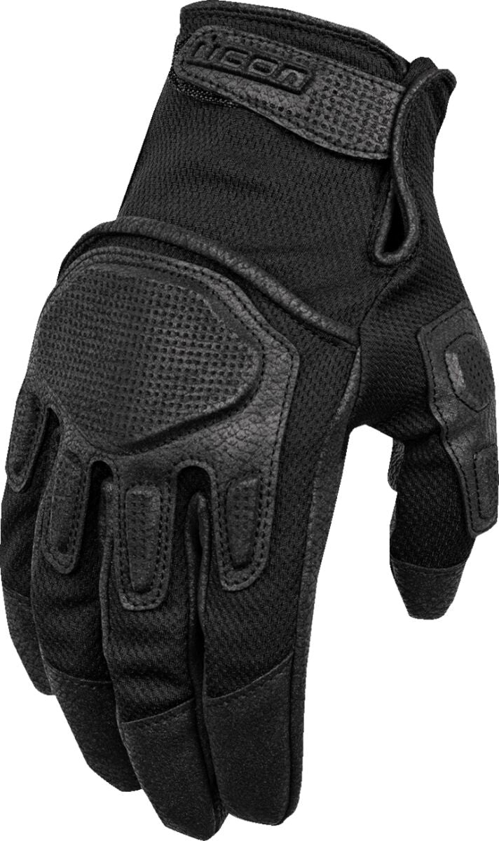 Hansker gate sport, Punchup CE Gloves Black — Icon