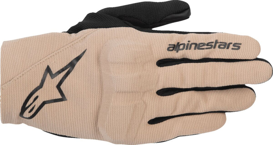 Hansker gate sport, Reef V2 Gloves Black Sand — Alpinestars