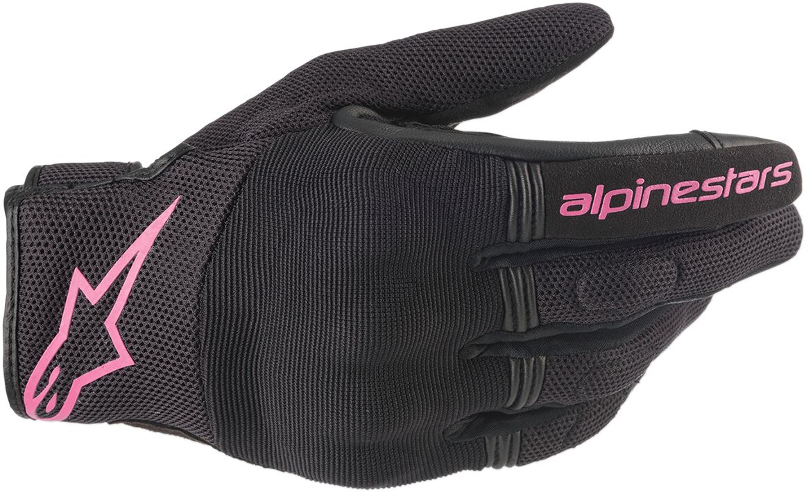 Hansker gate sport dame, Stella Copper Gloves Black Fuchsia — Alpinestars