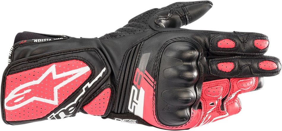 Hansker gate sport dame, Stella SP-8 V3 Gloves Black Pink — Alpinestars