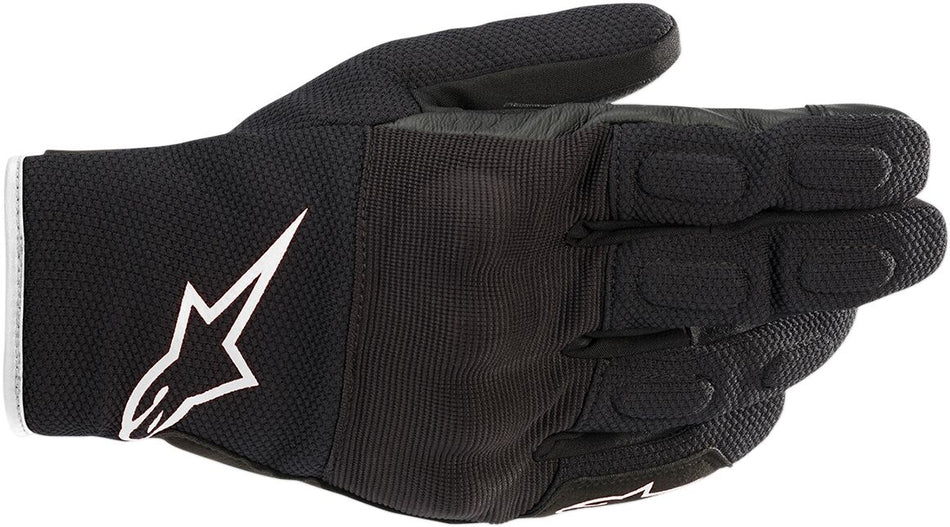 Hansker touring, S-MAX Drystar Gloves Black White — Alpinestars