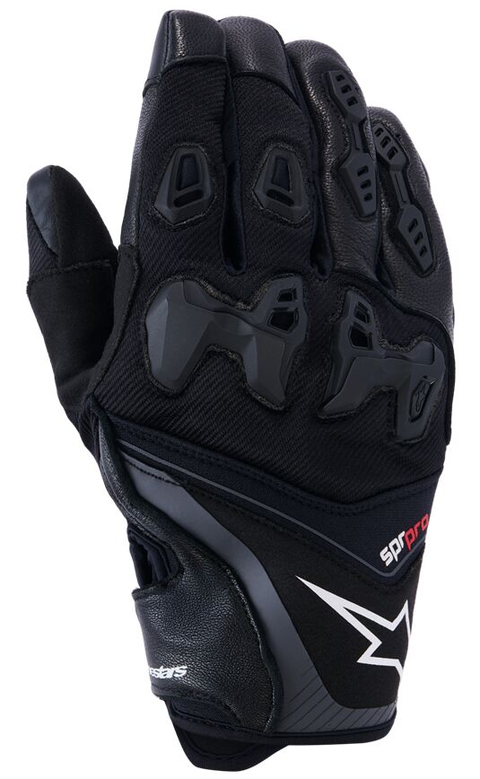 Hansker racing, SP-R Pro Gloves Black — Alpinestars