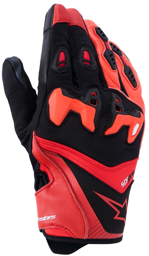Hansker racing, SP-R Pro Gloves Black Red — Alpinestars
