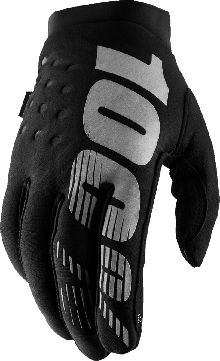 Hansker offroad dame, Women's Brisker Gloves Black Gray — 100%