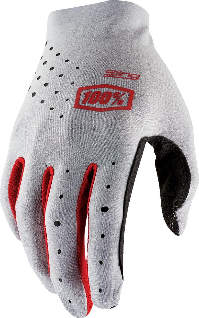 Hansker offroad, Sling MX Gloves Black Gray Red — 100%