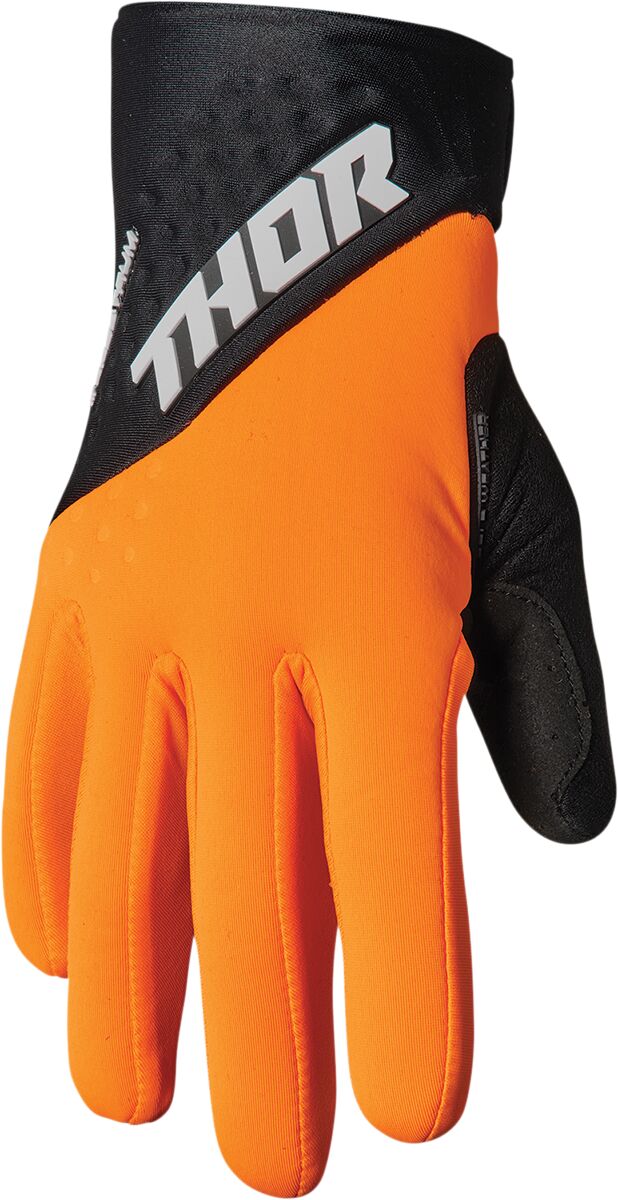 Hansker offroad, Spectrum Cold Weather Gloves Black Orange — Thor