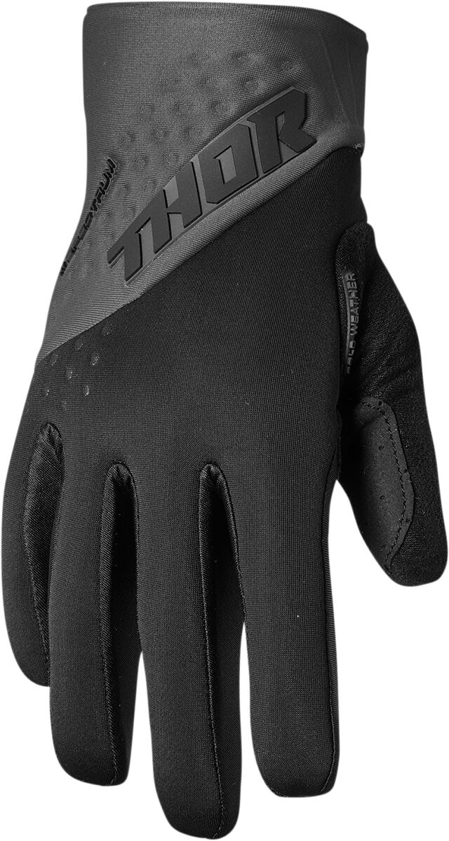 Hansker offroad, Spectrum Cold Weather Gloves Black Charcoal — Thor