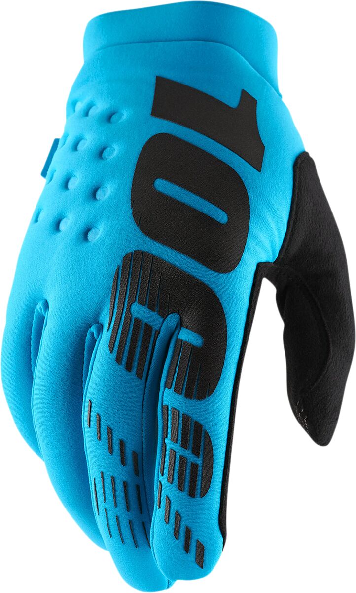 Hansker offroad, Brisker Gloves Black Turquoise — 100%