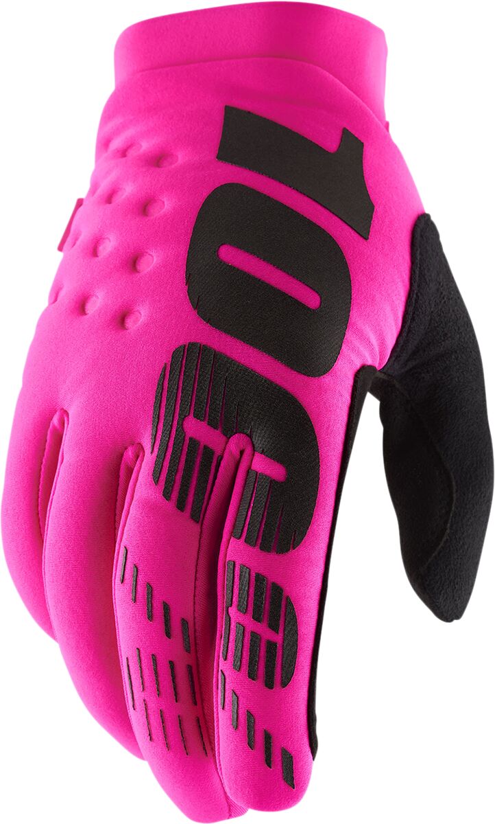 Hansker offroad, Brisker Gloves Black Pink — 100%