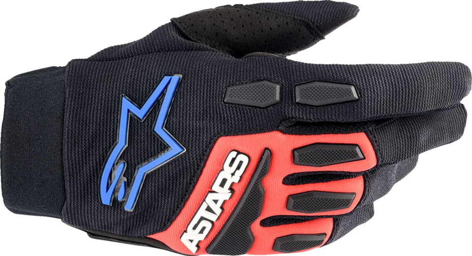 Hansker offroad, Full Bore XT Gloves Black Blue Red — Alpinestars