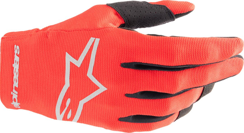 Hansker offroad, Radar Gloves Black Red Silver — Alpinestars