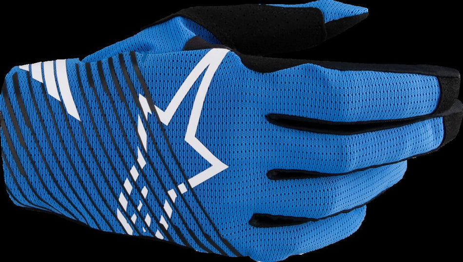 Hansker offroad, Radar Pro MX Gloves Black Blue — Alpinestars