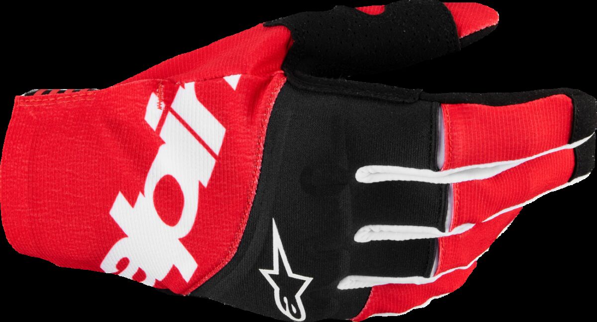 Hansker offroad, Techstar MX Gloves Black Red — Alpinestars
