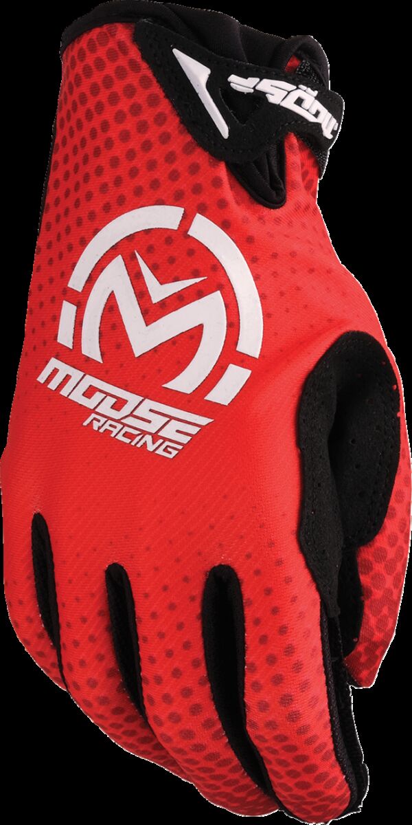 Hansker offroad, SX1 Gloves Black Blue Red White — Moose Racing
