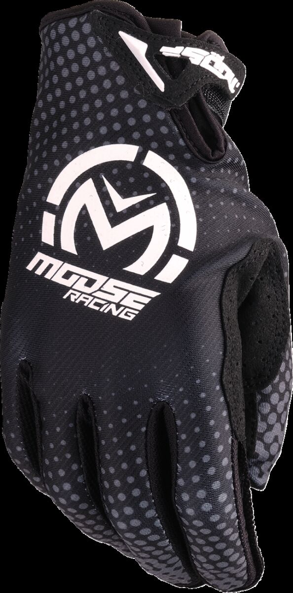 Hansker offroad, SX1 Gloves Black Gray — Moose Racing