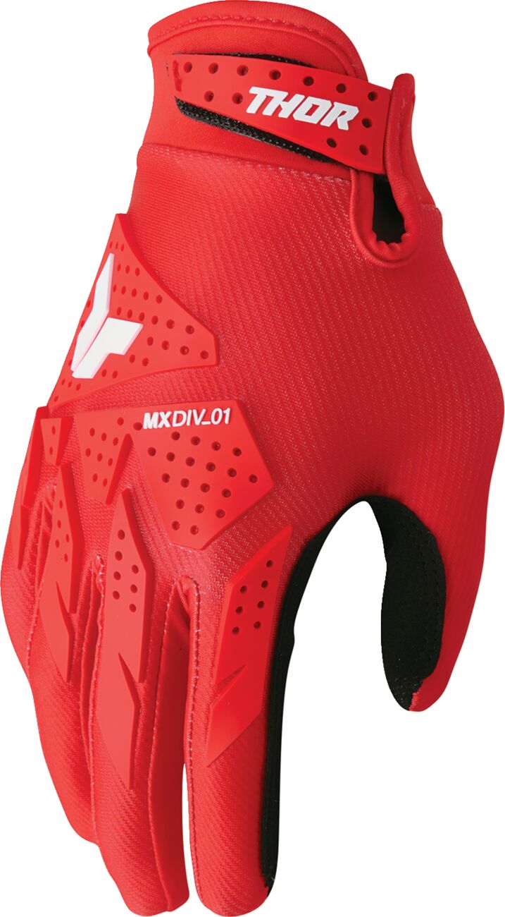 Hansker offroad, Launchmode XP Gloves Black Red — Thor