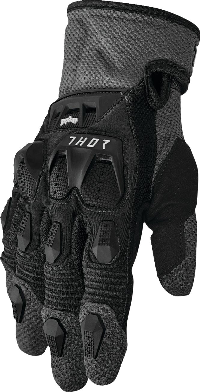 Hansker offroad, Terrain Gloves Black Charcoal — Thor