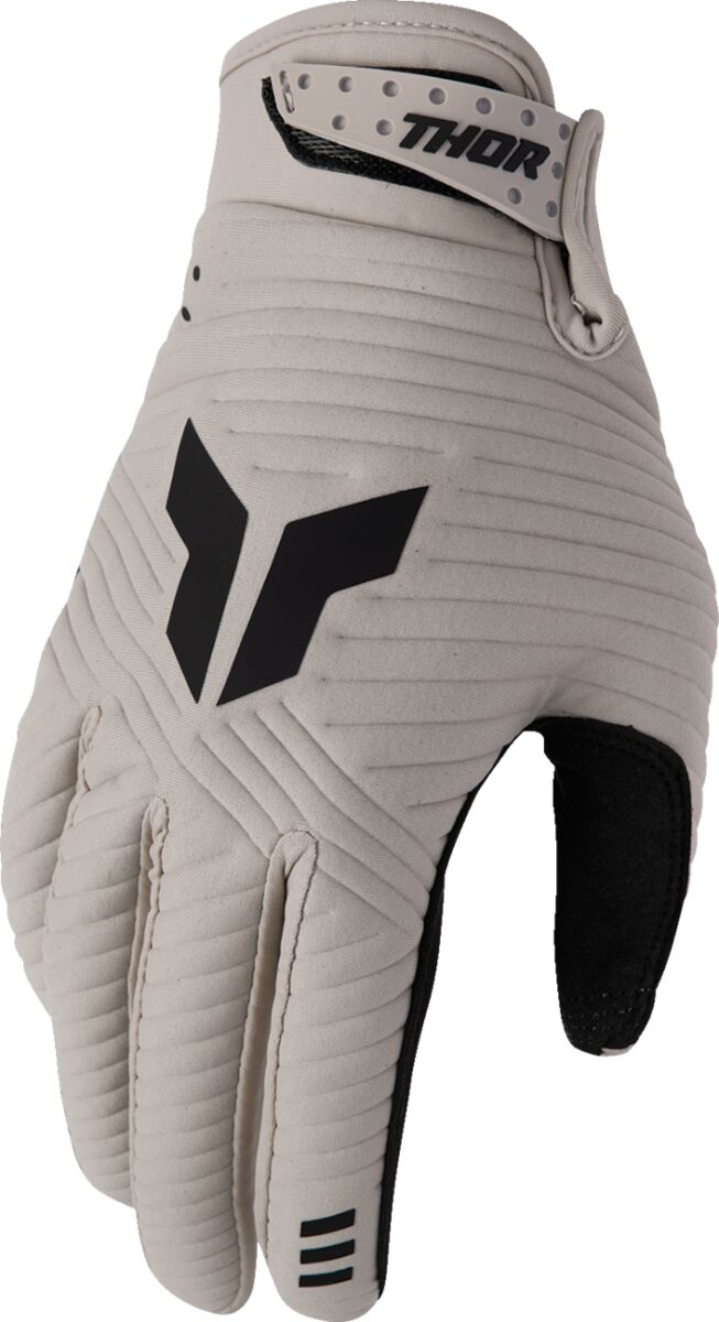 Hansker offroad, Launchmode Cold Weather Gloves Black Gray Sand — Thor