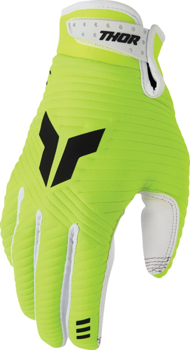 Hansker offroad, Launchmode Cold Weather Gloves Acid White — Thor