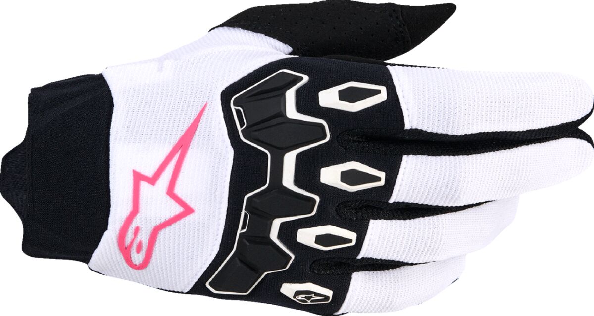 Hansker offroad dame, Stella Full Bore V2 Gloves Black Violet White — Alpinestars