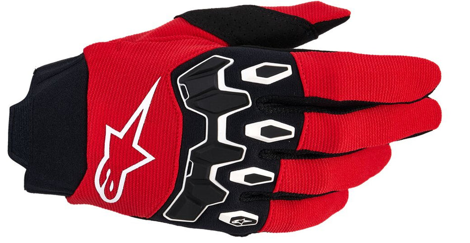 Hansker offroad, Full Bore V2 Gloves Black Red — Alpinestars
